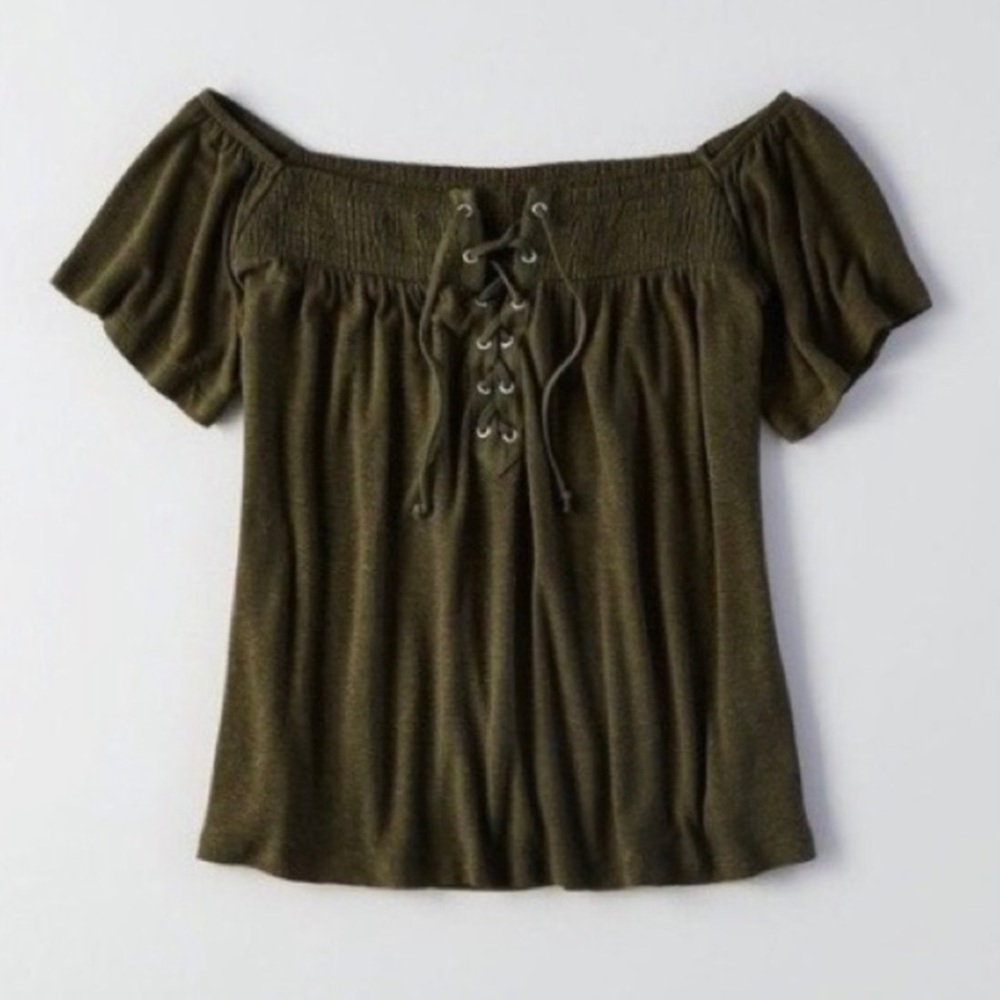 AE Lace Up Top